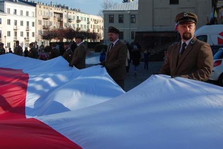 Leśnicy uczcili Narodowe Święto Niepodległości