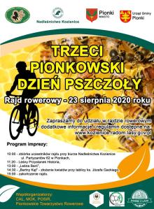 Rajd Rowerowy na Trzeci Pionkowski Dzień Pszczoły