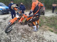 Motocrossowcy zatrzymani przez Straż Leśną