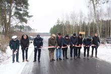 Nadleśnictwo Radom wsparło budowę drogi dla społeczności lokalnej