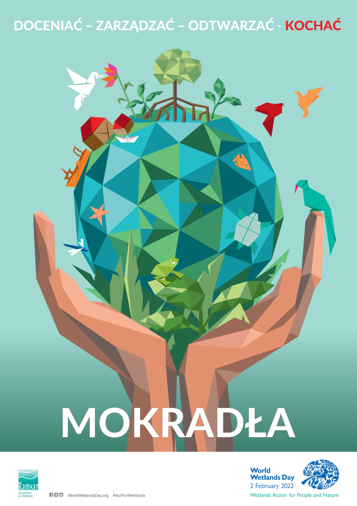 Plakat&#x20;promujący&#x20;Światowy&#x20;Dzień&#x20;Ochrony&#x20;Mokradeł