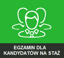 EGZAMIN DLA KANDYDATÓW NA STAŻ