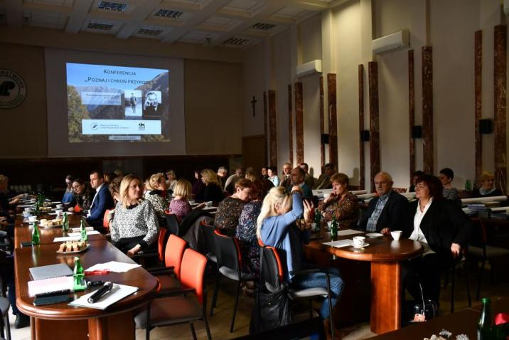 Uczestnicy&#x20;konferencji&#x20;&#x22;Poznaj&#x20;i&#x20;chroń&#x20;przyrodę&#x22;