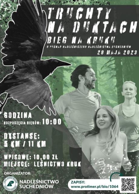 "Truchty na Duktach, czyli Bieg na Kruku” o Puchar Nadleśniczego Nadleśnictwa Suchedniów