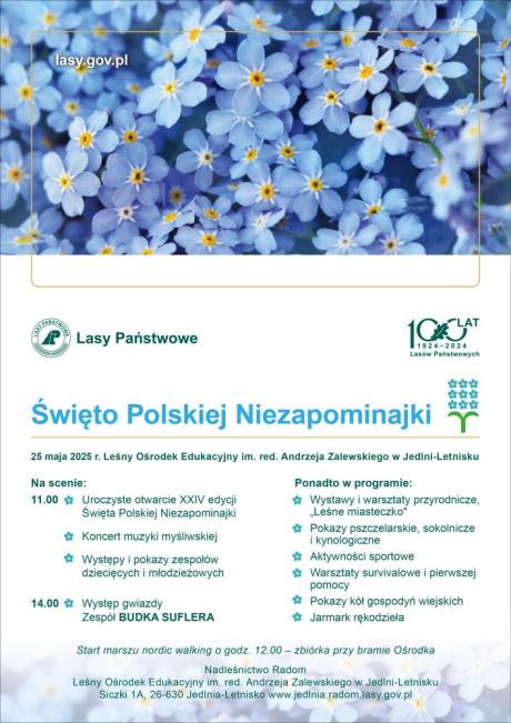 Święto Polskiej Niezapominajki już wkrótce!